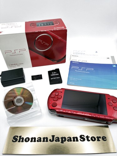 Sony psp 3000 red - 3000, value
