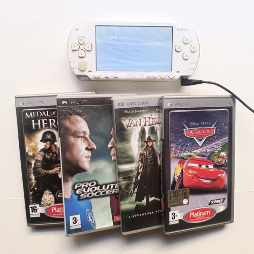 Sony psp bianca console - sony, 3