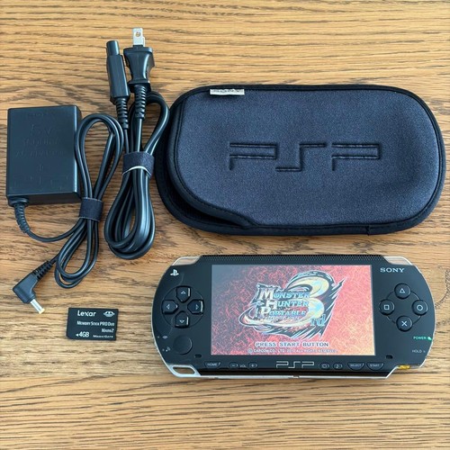 Console psp 1000 - nera, testata