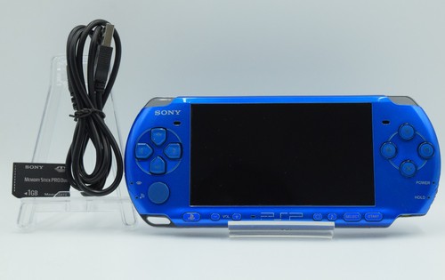 Sony psp 3000 vibrant blue - psp-3000,